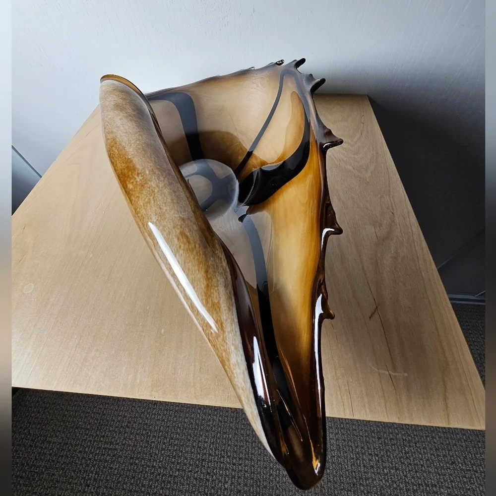 Murano Abstract Conch Shell Art Glass